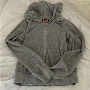 Light Gray Juicy Couture Hoodie